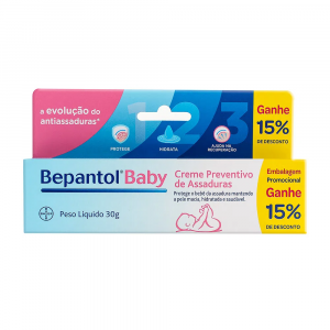 Creme Preventivo de Assaduras Bepantol Baby 30g