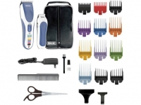 Máquina de Cortar Cabelo Wahl Clipper sem Fio – Color Pro Cordless Combo 10 Níveis de Altura