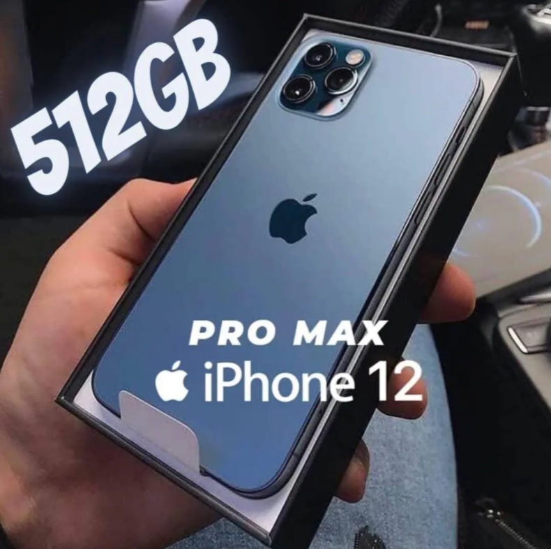 iPhone 12 Pro Max Apple 512GB Grafite 6,7” – Câm. Tripla 12MP iOS