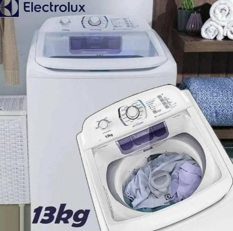 Máquina de Lavar 13kg Electrolux Turbo Economia, Silenciosa com Jet&Clean e Filtro Fiapos (LAC13)