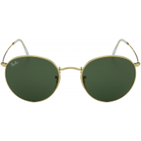 Ray-Ban Round RB3447 Dourado G15 1/53 Óculos de Sol