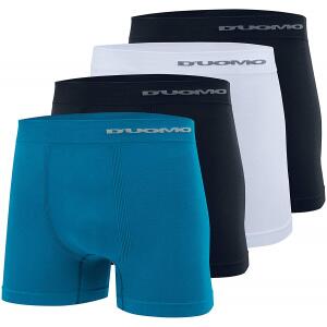 Kit com 4 Cuecas Sem Costura em Microfibra Duomo - Masculino