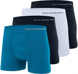 Kit com 4 Cuecas Sem Costura em Microfibra Duomo – Masculino