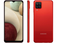 Smartphone Samsung Galaxy A12 64GB Vermelho 4G – Octa-Core 4GB RAM 6,5” Câm. Quádrupla + Selfie 8MP – Magazine