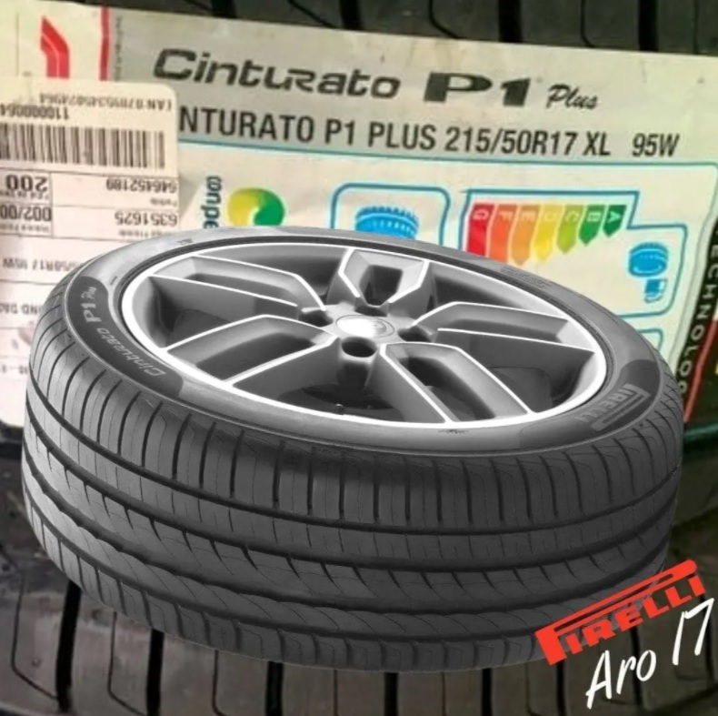 Pneu Aro 17” Pirelli 215/50R17 95W – Cinturato P1 Plus