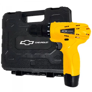 Parafusadeira a Bateria 12V  1,3Ah  Lítio com Carregador Bivolt e Maleta - CHEVROLET-GM3401