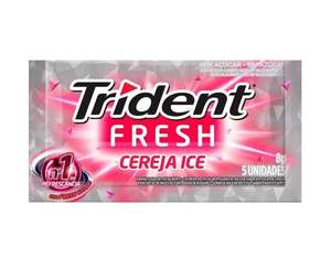 [ PRIME ] Goma de Mascar Cereja Zero Açúcar Xfresh Trident 8g