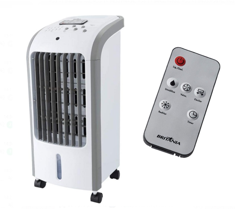 Climatizador e Umidificador de Ar Britânia BCL01F Frio 3 em 1