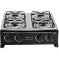 Fogão Á Gás 4 Bocas Realce Apolo De Mesa Sem Tampo