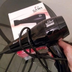 Secador de Cabelo GAMA Bella Tourmaline – Preto com Íons 2100W 2 Velocidades