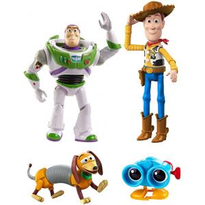 Toy Story Baú de Brinquedos do Andy Conjunto de 4 Figuras de Ação