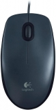 Mouse com fio USB Logitech M90 – Cinza