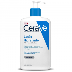 Loção Hidratante Corporal e Facial sem Perfume CeraVe - 473ml