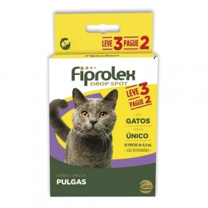 Fiprolex Gatos Kit Antipulgas Ceva Leve 3 Pague 2