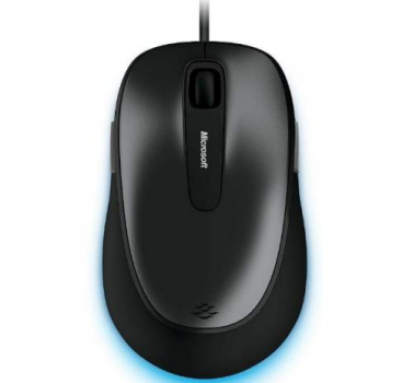 Microsoft Mouse Com Fio Comfort Usb Preto/Cinza – 4FD00025