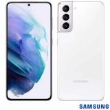Samsung Galaxy S21 Branco, com Tela Infinita de 6,2”, 5G, 128GB, Câmera Tripla de 12MP+64MP+12MP – SM-G991BZWJZTO