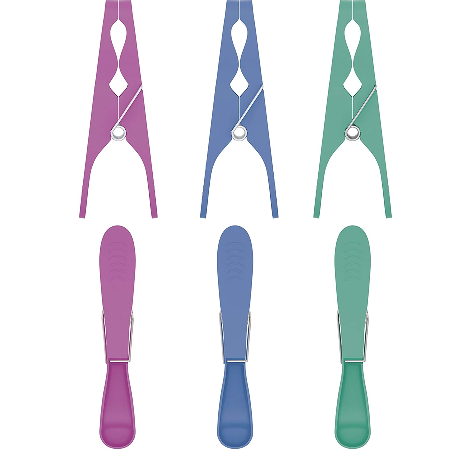 Prendedor Dynamic 12 Peças, Verde, Flash Limp