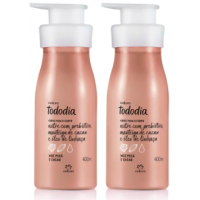 2 Cremes Desodorantes Nutritivos para o Corpo Noz Pecã e Cacau 400ml cada - Natura