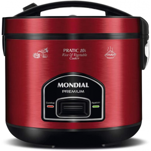 Panela Elétrica de Arroz 10 xícaras 127V Mondial - PE-46-10X