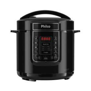 [Reembalado] Panela de Pressão Elétrica Philco PPP01P 6 Litros Digital Inox Preta