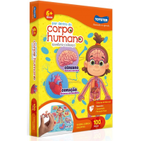 Quebra cabeça - Por dentro do Corpo Humano 100 peças