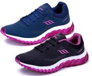 Kit 2 Pares Tênis Feminino Esportivo para Academia Caminhada