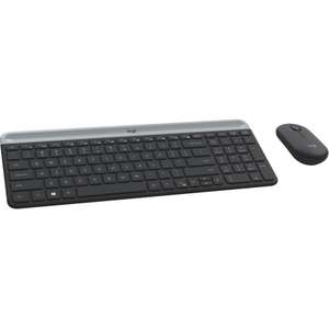 [Reembalado] Combo Teclado e Mouse Logitech MK470
