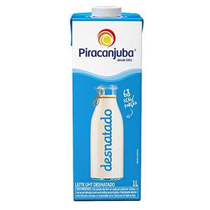[PRIME] Leite Desnatado Piracanjuba 1L   Mín 4 unid