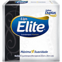 Guardanapo Folha Dupla Elite Lips 50 Unidades