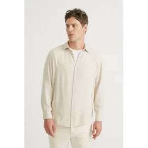 Camisa Ml Linho Rustico