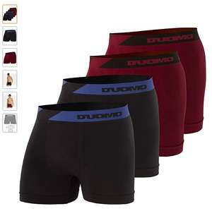 [Prime] Kit 4 Cuecas Boxer, Duomo, Masculino