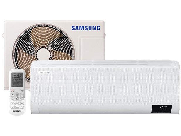 Ar-condicionado Split Samsung Inverter 9.000 BTUs – Quente e Frio Wind Free AR09TSHCBWKNAZ