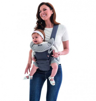 Baby Carrier Natural Fit 3 em 1 – NUK, Cinza