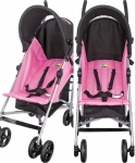 Carrinho Guarda-Chuva Easy até 15kg, Tutti Baby, Rosa
