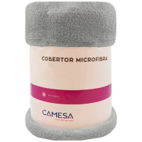 Manta Cobertor Casal 180x220cm Microfibra Soft Macia Fleece Camesa