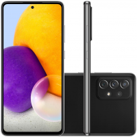 Smartphone Samsung Galaxy A72 128GB 6GB RAM Octa-Core Câmera Quádrupla Preto - SM-A725MZKRZTO
