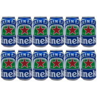 Cerveja Heineken 0.0 Pilsen Lager sem Álcool  350ml - 12 Unidades