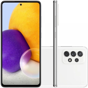 Smartphone Samsung Galaxy A72 128GB 4G Wi -Fi Tela 6.7'' Dual Chip 6GB RAM Câmera Quádrupla + Selfie 32MP
