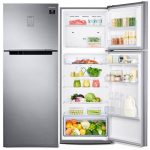 Geladeira/Refrigerador Samsung Frost Free Inverter – Duplex Inox Look 385L PowerVolt Evolution RT38