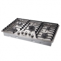 Cooktop a Gás LG Studio 5 Bocas Inox 127V LSCG367ST