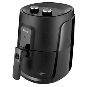 Fritadeira Elétrica Philco Air Fry Gourmet Black PFR15P Preto 110V