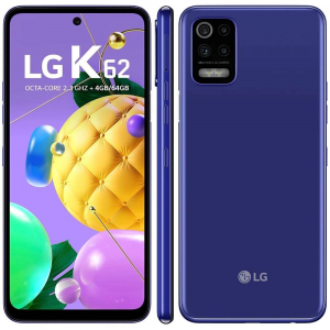 Smartphone Lg K62 64gb Tela 6.59 Azul