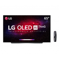 Smart TV OLED 65” 4K LG OLED65 Wi-Fi Bluetooth 4 HDMI 3 USB - OLED65CXPSA