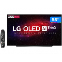 Smart TV OLED 55” 4K LG 55CX Wi-Fi Bluetooth HDR 4 HDMI 3 USB - OLED55CXPSA