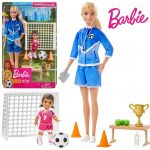 Barbie Professora de Futebol, Multicolorido, GLM47, Mattel