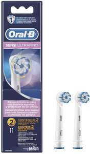 ( Prime + Recorrência ) Refil para escova elétrica Oral-B Sensi Ultrafino