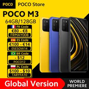 Smartphone XIAOMI POCO M3 - 4GB+64GB