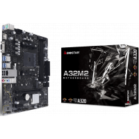 Placa Mãe Biostar A32M2 Chipset A320 AMD AM4 mATX DDR4 AA32FM4S-R03-BS211X