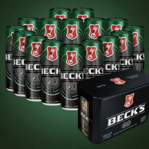 Pack Cerveja Becks Lata 350ml - 16 unidades