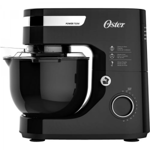 Batedeira Planetária Oster OBAT610 12 Velocidades Preta - 750W